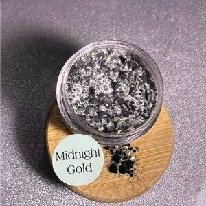 Midnight Gold acrylic mix Glitter